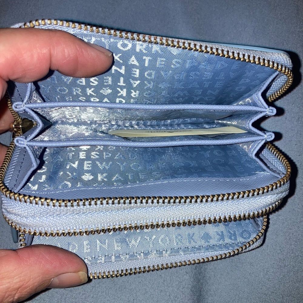 Kate Spade Light Blue Wallet - Picture 10 of 10